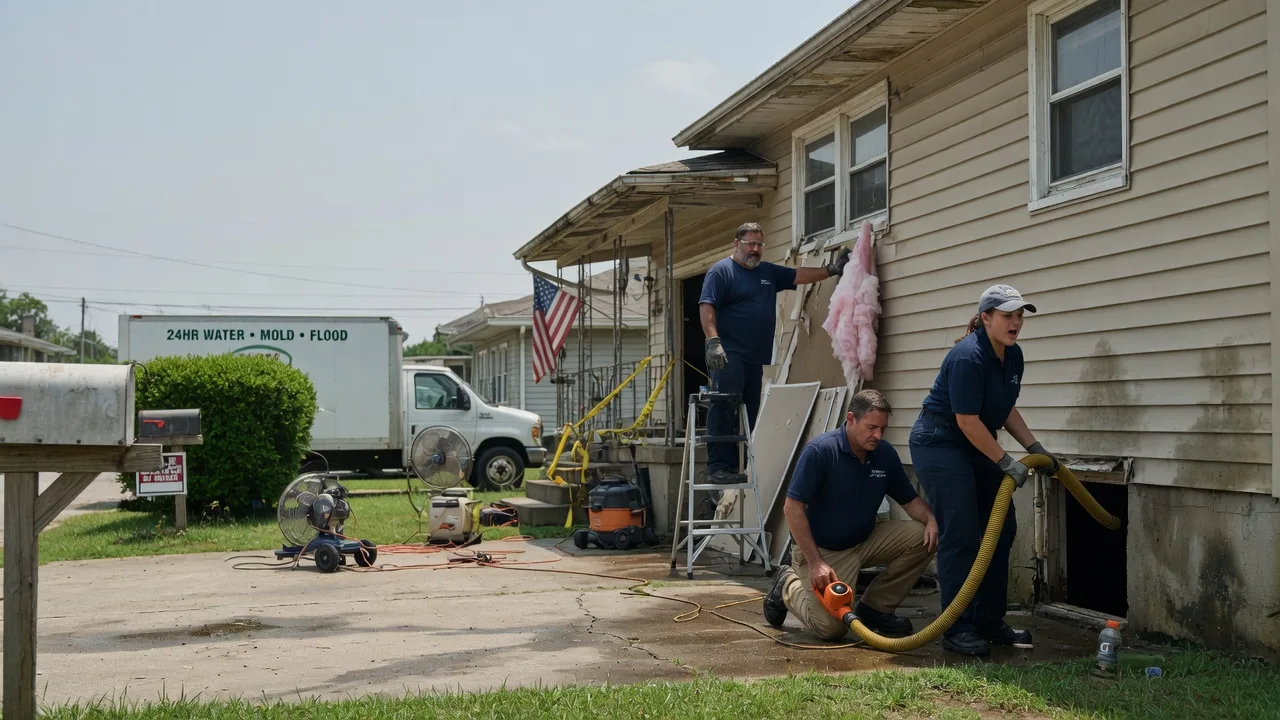 Water Damage Repair in Corsicana, TX near me